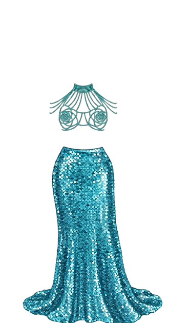 Mermaid Aquamarine