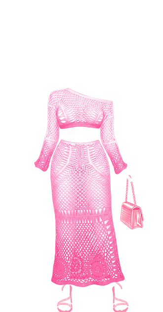 Ocean Net 2.0 Pink Ombre