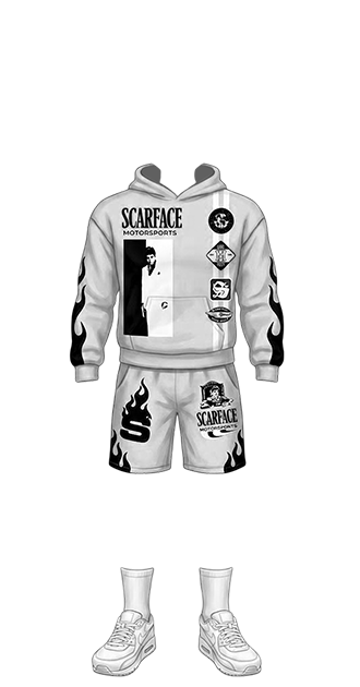 Scarface B&W