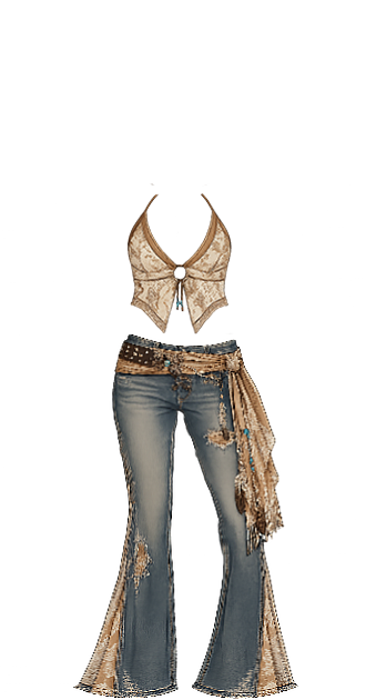 Beige Boho