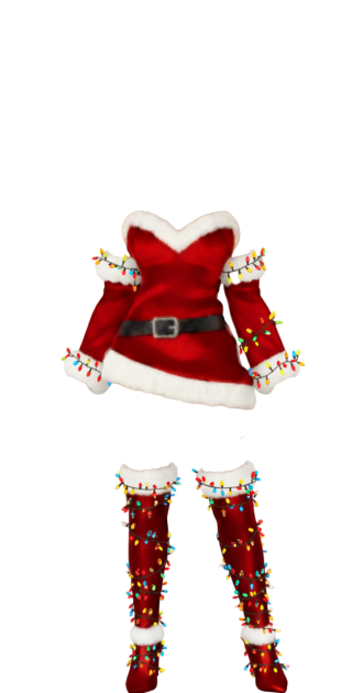 Illuminated Santa Claus