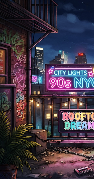 Neon Rooftop