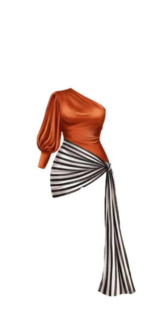Pinstripe Kalya Set