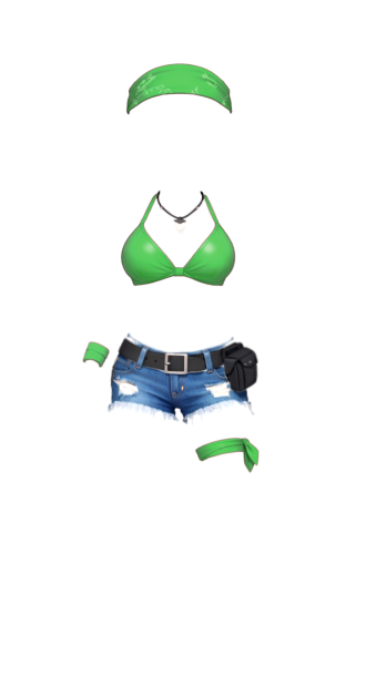 Nira Green Outcasted Outfit