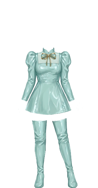 Vinyl Dress