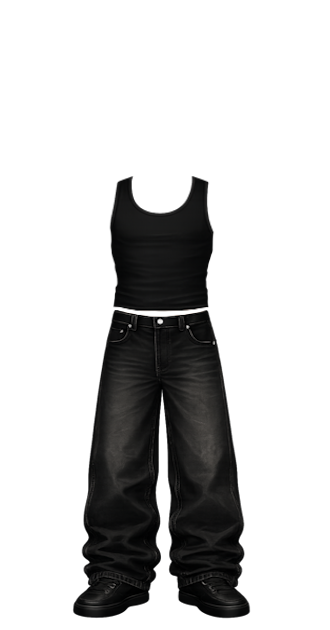 Mens Black Ensemble