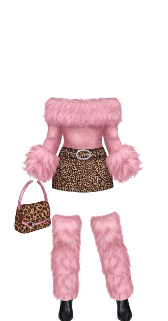 Pink Fur & Leopard
