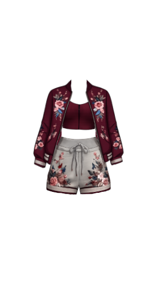 Burgundy Bloom