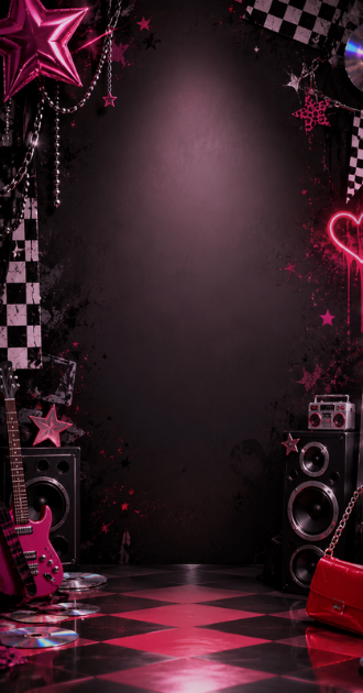 Y2k Emo Punk Music Background