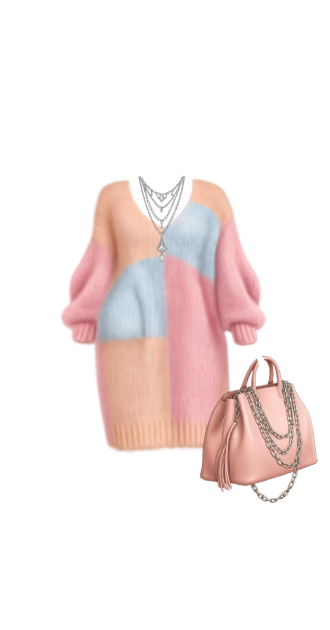 Mohair Mix Maxi Sweater