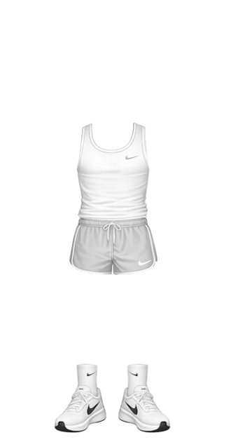 Gray Nike Trackstar