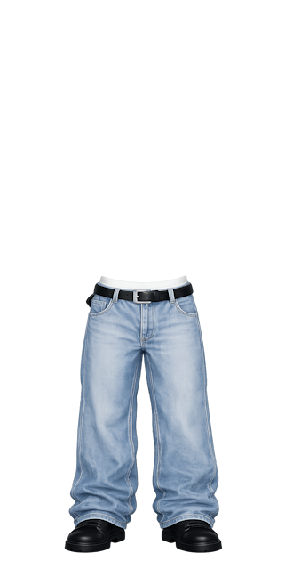 Y2K Light Wash Jeans