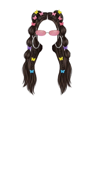 Butterfly Clips Y2K