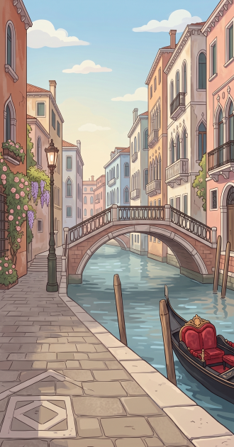 Um dia em Veneza