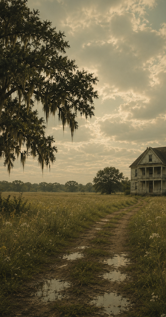House In Nebraska Background