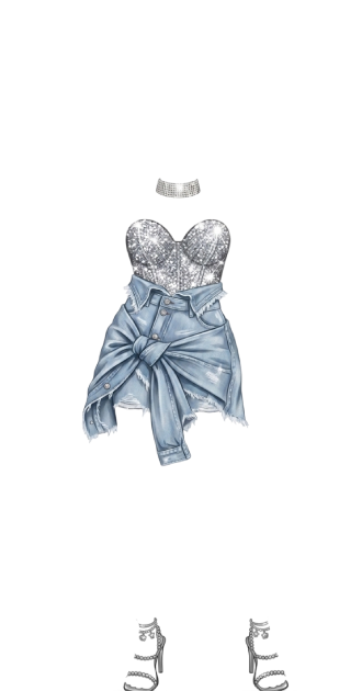 Denim Bling