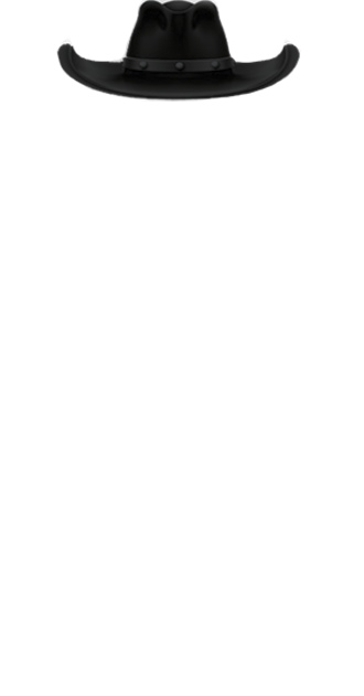YEE HAW COWBOY (BLACK)