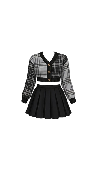 B&W Preppy Chic