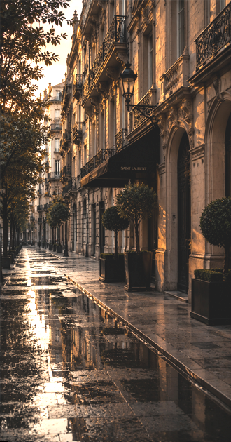 After the Rain in Barcelona