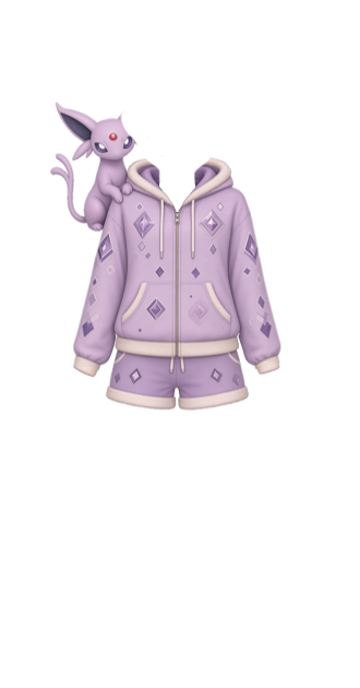 Espeon Hoodie Female