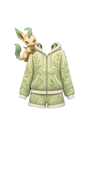 Leafeon Hoodie Female