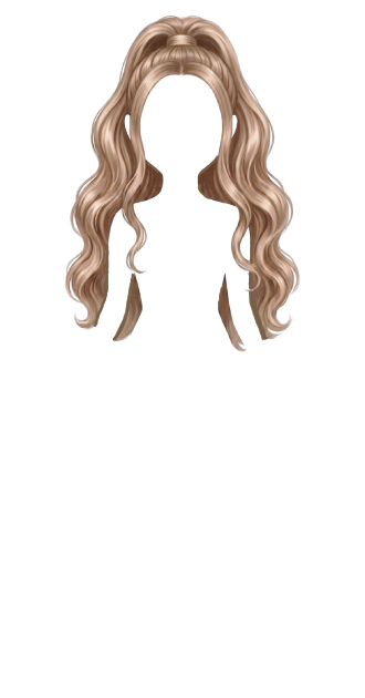 Dirty blonde half up