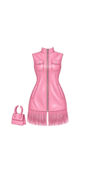 Pink Fringe Fling