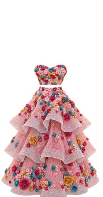 Springtime Whispers Gown