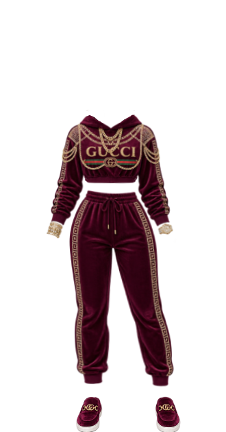 Gucci Burgundy Velvet Luxury