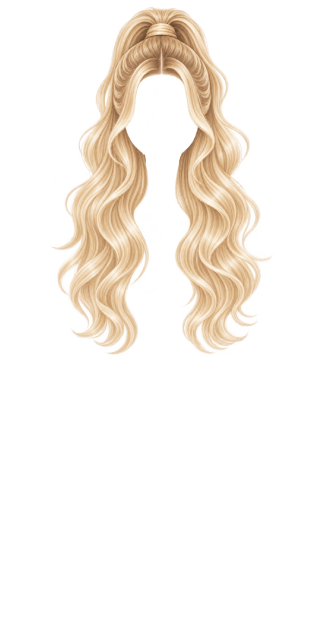 Blonde Cascade Pony