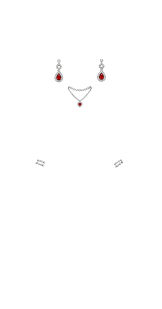 Diamond Hearts Set