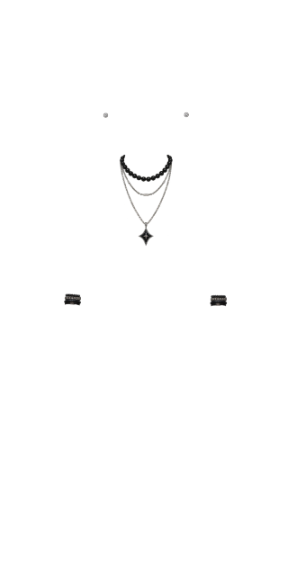 Black Halo Male Jewel Set