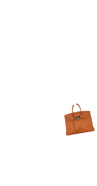 Hermès Birkin 35 Gold Leather Purse