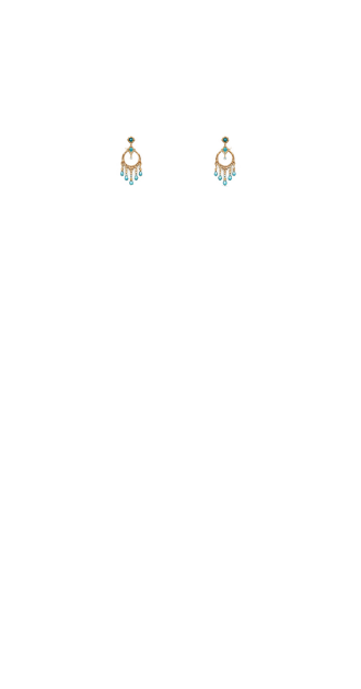 Turquoise Drops Earrings