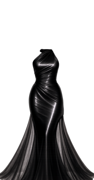 Sylviana Black Dress