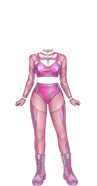 Pink holo