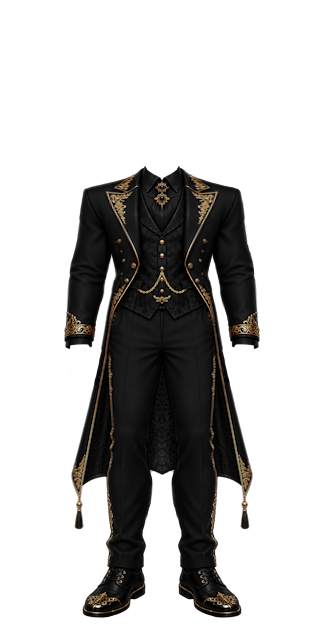 Gold Masquerade Suit