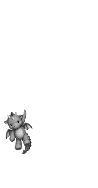 Black Dragon Plush [M]