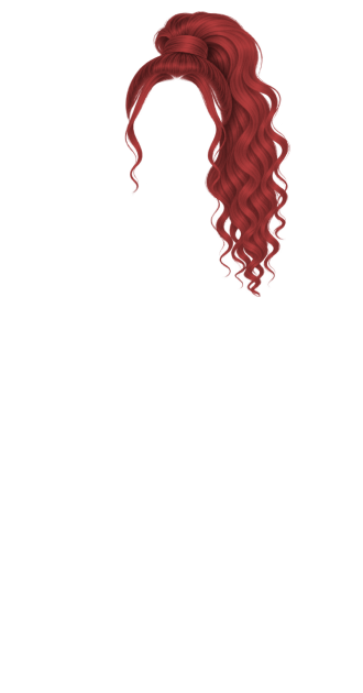 Red Arabella Ponytail