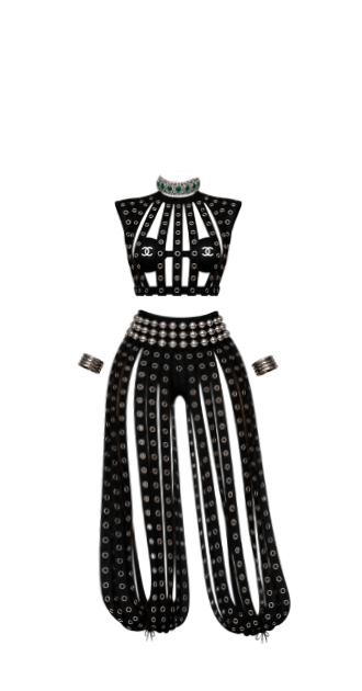 Chanel Gothic Grommet
