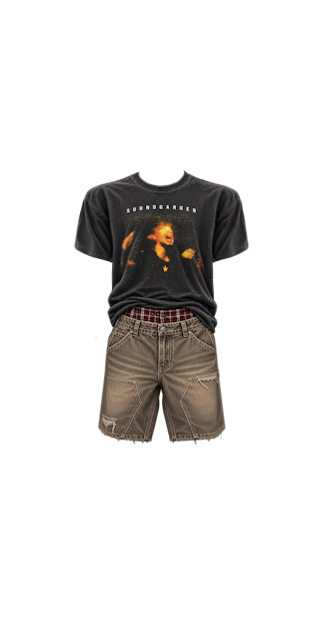 Grunge Band Tee