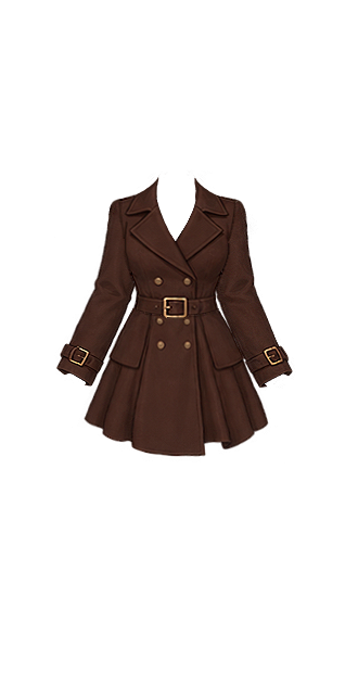 Mocha Trench Coat