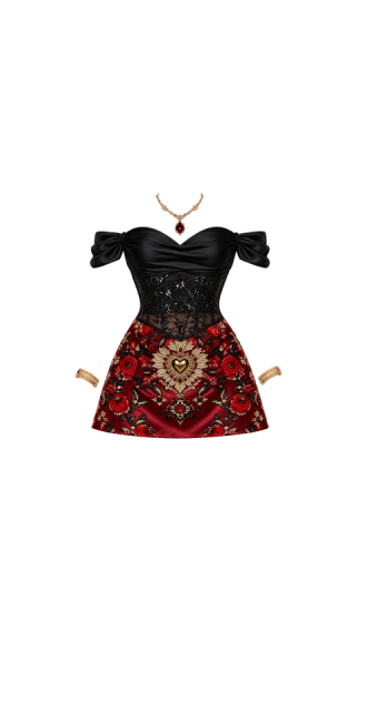 Gilded Heart Mini