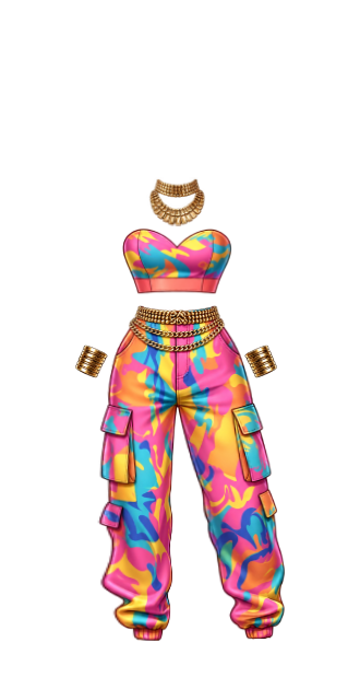 Neon Haze Streetwear