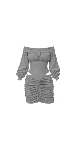 Mid Dress III - Grey