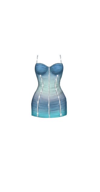 Aqua Luxe Bodycon