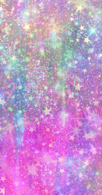 Colorful Glitter Stars BG