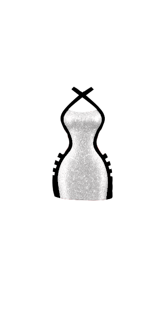 Glitter Dress I - Silver