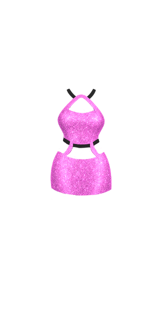 Glitter Dress II - Pink