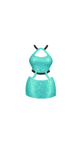 Glitter Dress II - Mint